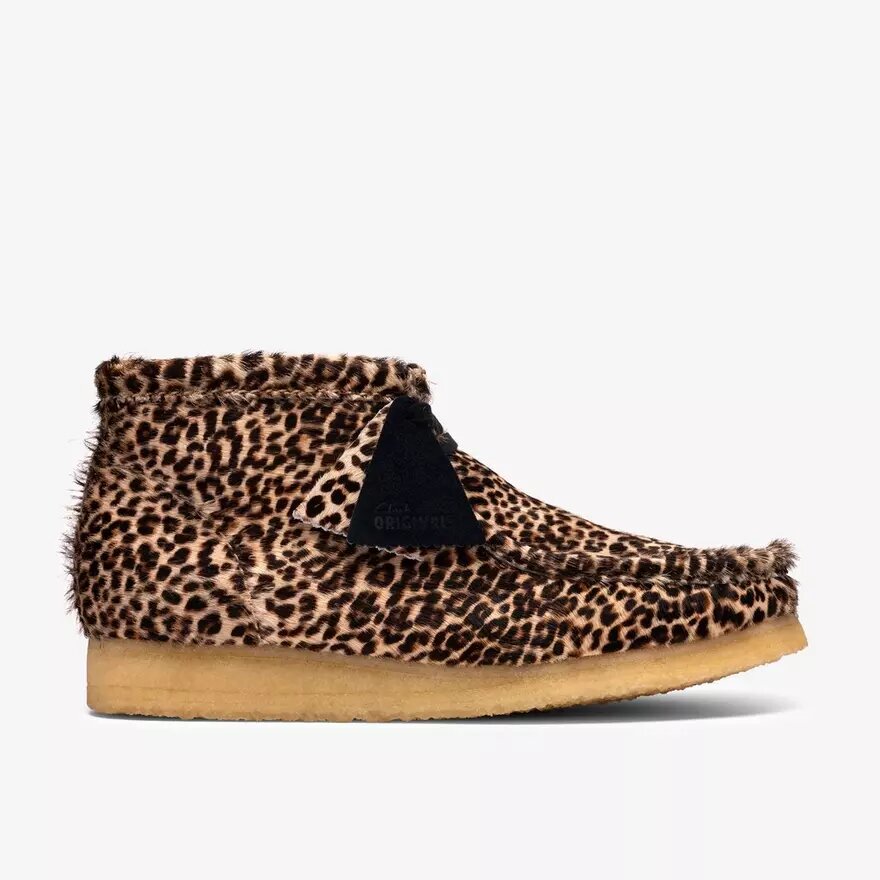 Bottes Wallabee pour homme, imprimé léopard Bottes Wallabee pour homme, imprimé léopard
