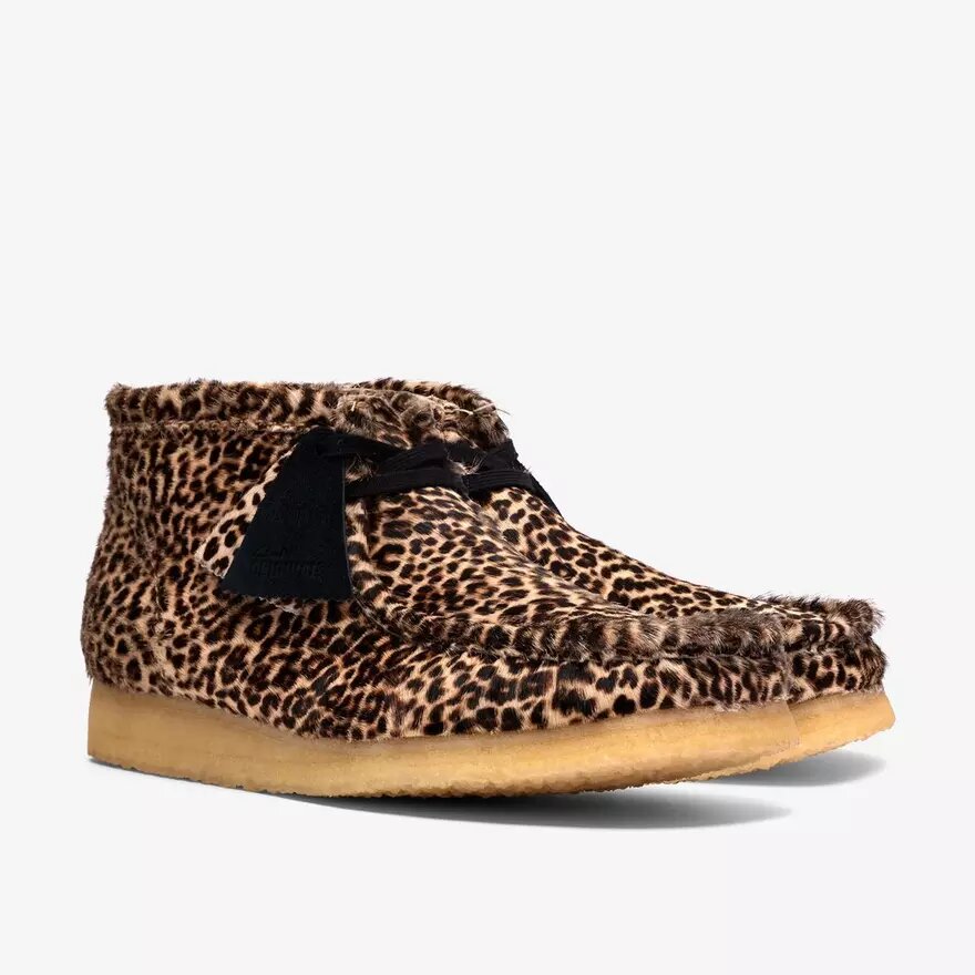 Bottes Wallabee pour homme, imprimé léopard Bottes Wallabee pour homme, imprimé léopard