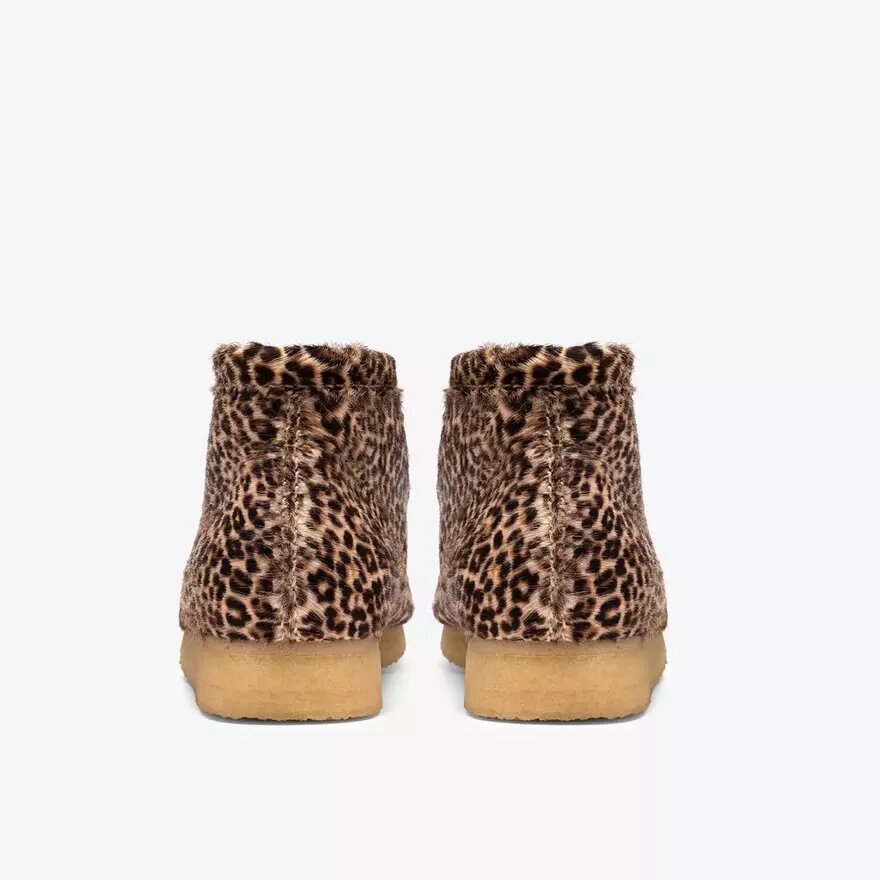 Bottes Wallabee pour homme, imprimé léopard Bottes Wallabee pour homme, imprimé léopard