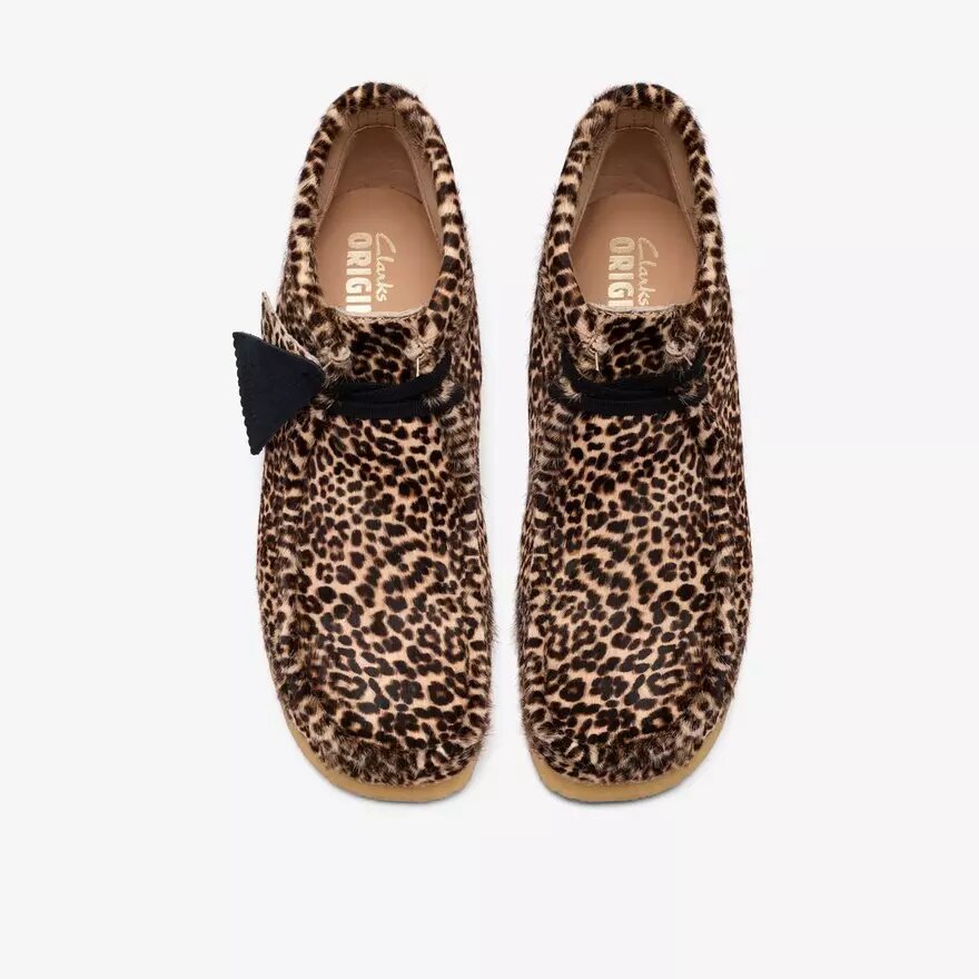 Bottes Wallabee pour homme, imprimé léopard Bottes Wallabee pour homme, imprimé léopard