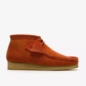 Bottes Wallabee pour homme Wallabees en daim orange