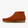 Bottes Wallabee pour homme Wallabees en daim orange Bottes Wallabee pour homme Wallabees en daim orange