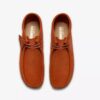 Bottes Wallabee pour homme Wallabees en daim orange Bottes Wallabee pour homme Wallabees en daim orange