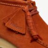 Bottes Wallabee pour homme Wallabees en daim orange Bottes Wallabee pour homme Wallabees en daim orange