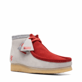 Bottes Wallabee VCY « Red Grey » 26165076