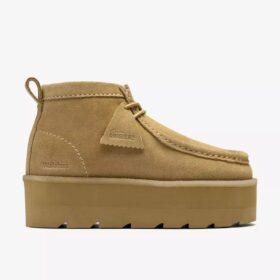 Bottes Wallabees Meare Elvtd pour femme en daim érable
