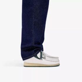 Bottes Wallabees Rb pour homme en cuir blanc