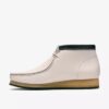 Bottes Wallabees Rb pour homme en cuir blanc Bottes Wallabees Rb pour homme en cuir blanc