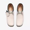 Bottes Wallabees Rb pour homme en cuir blanc Bottes Wallabees Rb pour homme en cuir blanc