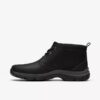 Bottes Walpath Chaussures Chukka en cuir noir pour homme