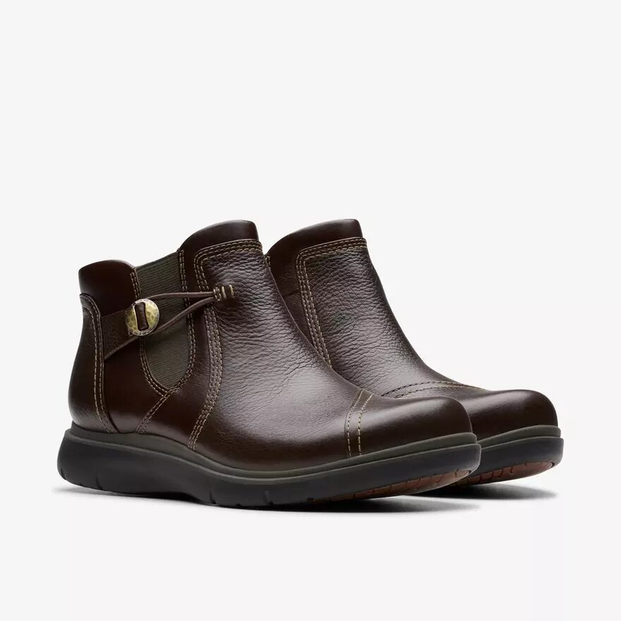Bottines Certina Joy en cuir marron foncé pour femme Bottines Certina Joy en cuir marron foncé pour femme