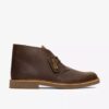 Bottines Desert Boot Evo pour homme en cuir ciré « Beeswax » – États-Unis