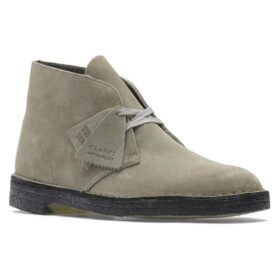 Bottines desert en daim « Gris » 26161792