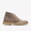 Bottines desert pour femme en daim couleur sable – États-Unis Bottines desert pour femme en daim couleur sable – États-Unis