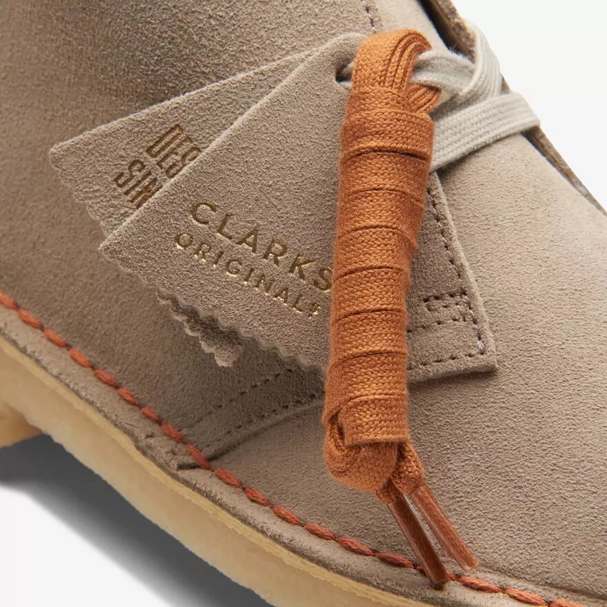 Bottines desert pour femme en daim couleur sable – États-Unis Bottines desert pour femme en daim couleur sable – États-Unis