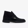 Bottines desert pour homme en daim noir – États-Unis Bottines desert pour homme en daim noir – États-Unis