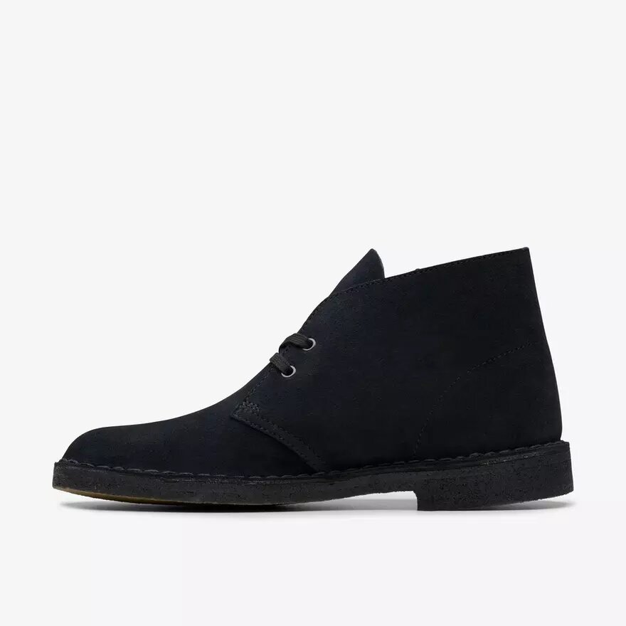 Bottines desert pour homme en daim noir – États-Unis Bottines desert pour homme en daim noir – États-Unis