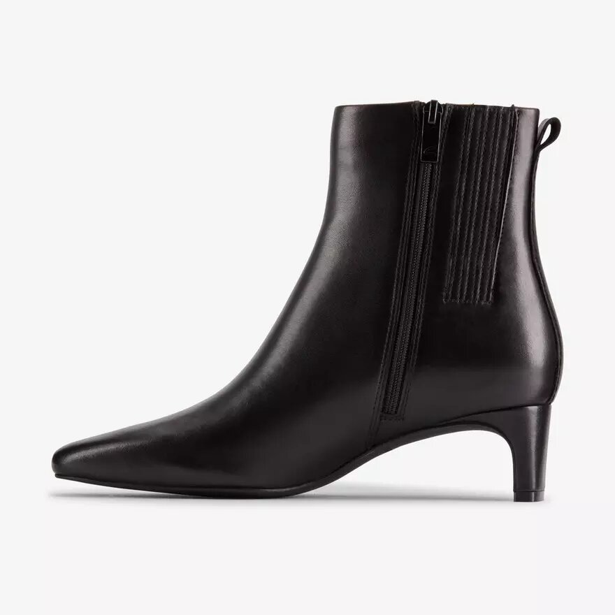 Bottines Edina Up en cuir noir pour femme Bottines Edina Up en cuir noir pour femme