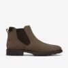 Bottines Emmet Easy en daim Stone pour homme