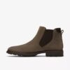 Bottines Emmet Easy en daim Stone pour homme