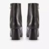 Bottines Fernie Zip en cuir noir pour femme Bottines Fernie Zip en cuir noir pour femme
