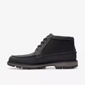 Bottines Maplewalk Moc noires pour homme