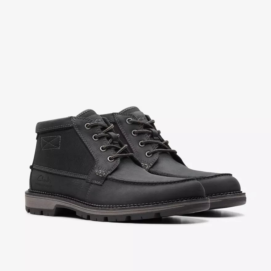 Bottines Maplewalk Moc noires pour homme Bottines Maplewalk Moc noires pour homme