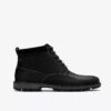 Bottines Maplewalk Rise en cuir noir pour homme Bottines Maplewalk Rise en cuir noir pour homme