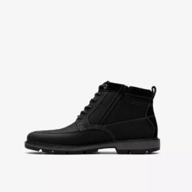 Bottines Maplewalk Rise en cuir noir pour homme