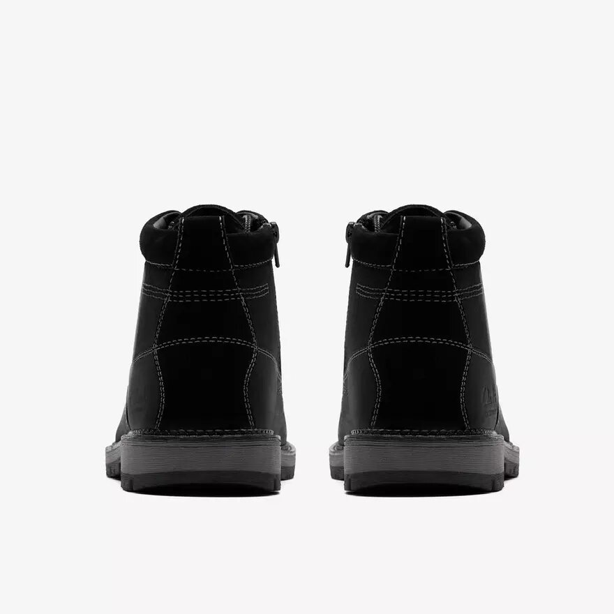 Bottines Maplewalk Rise en cuir noir pour homme Bottines Maplewalk Rise en cuir noir pour homme