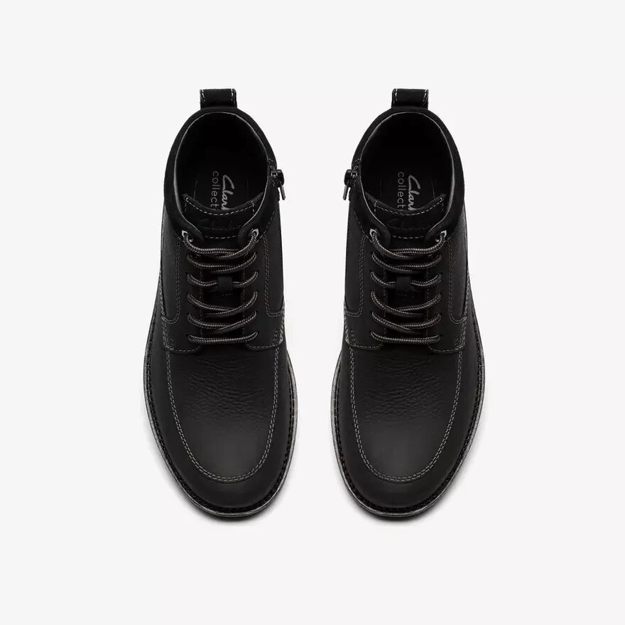 Bottines Maplewalk Rise en cuir noir pour homme Bottines Maplewalk Rise en cuir noir pour homme