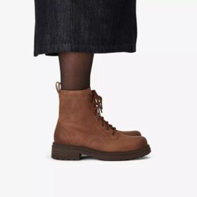 Bottines pour femme Orinoco3 en cuir couleur noyer