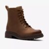 Bottines pour femme Orinoco3 en cuir couleur noyer