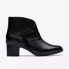 Bottines Shaya Sky en cuir noir pour femme Bottines Shaya Sky en cuir noir pour femme