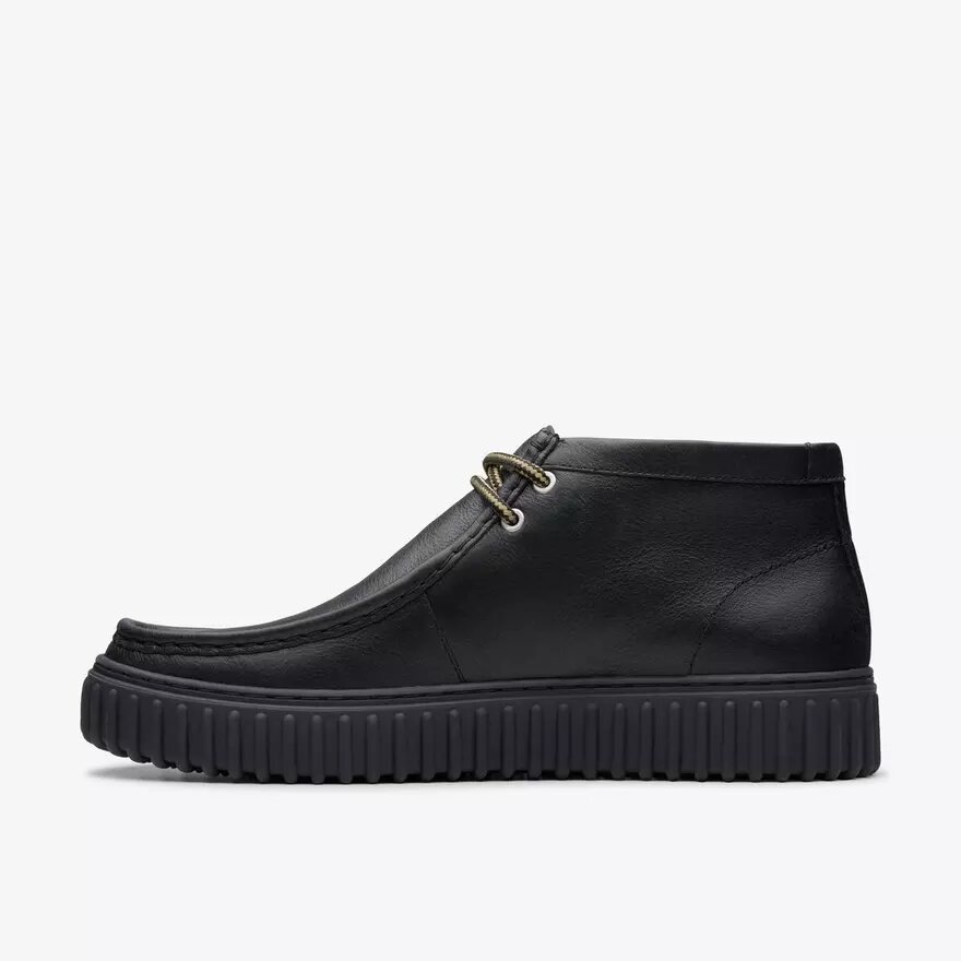 Bottines Torhill Hi en cuir noir pour homme Bottines Torhill Hi en cuir noir pour homme
