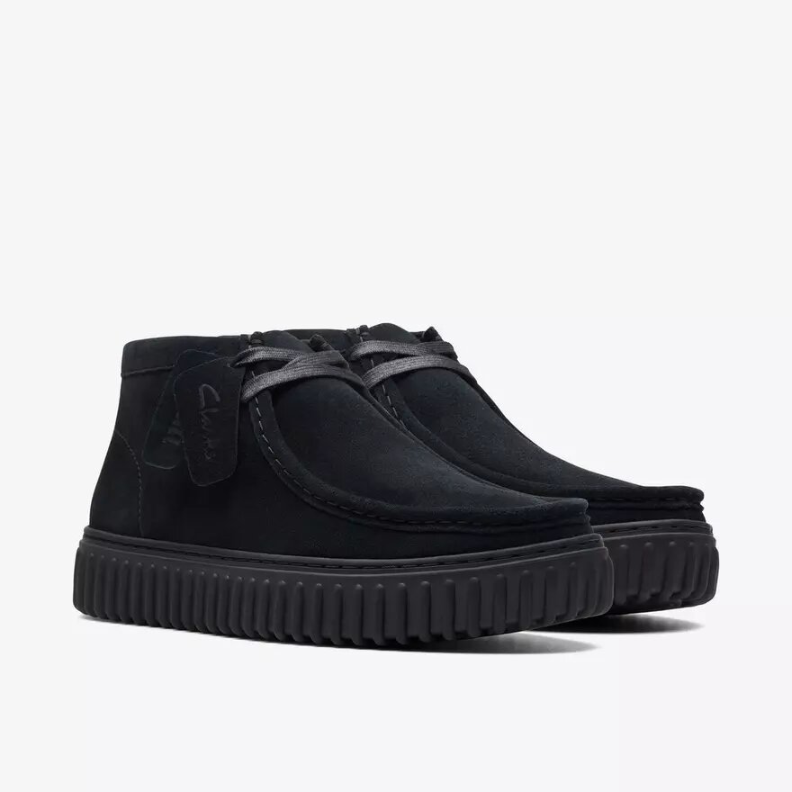 Bottines Torhill Hi en daim noir Bottines Torhill Hi en daim noir