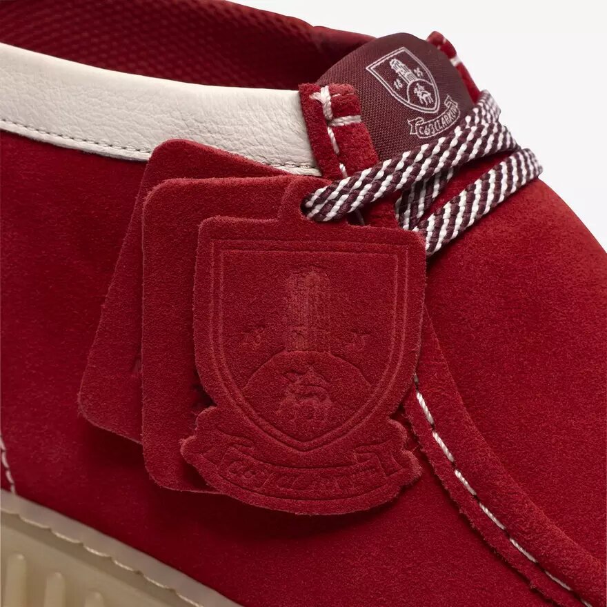 Bottines Torhill Hi en daim rouge pour homme Bottines Torhill Hi en daim rouge pour homme