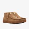 Bottines Torhill Hi en daim sable foncé