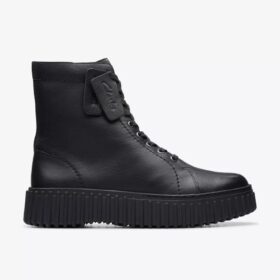 Bottines Torhill Rise en cuir noir pour femme (tailles américaines)