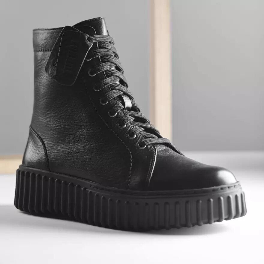 Bottines Torhill Rise en cuir noir pour femme (tailles américaines) Bottines Torhill Rise en cuir noir pour femme (tailles américaines)