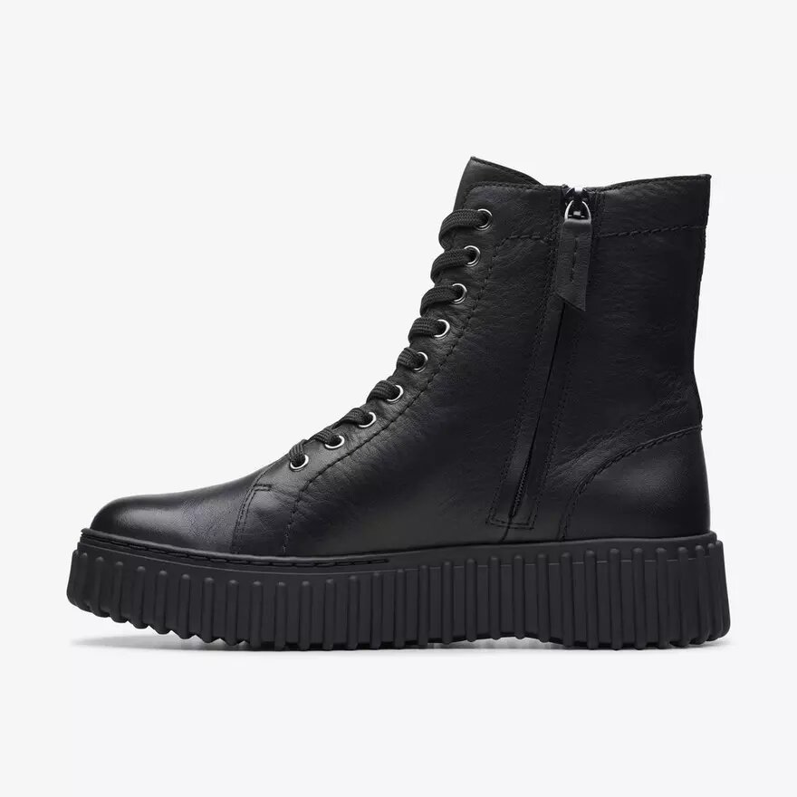 Bottines Torhill Rise en cuir noir pour femme (tailles américaines) Bottines Torhill Rise en cuir noir pour femme (tailles américaines)