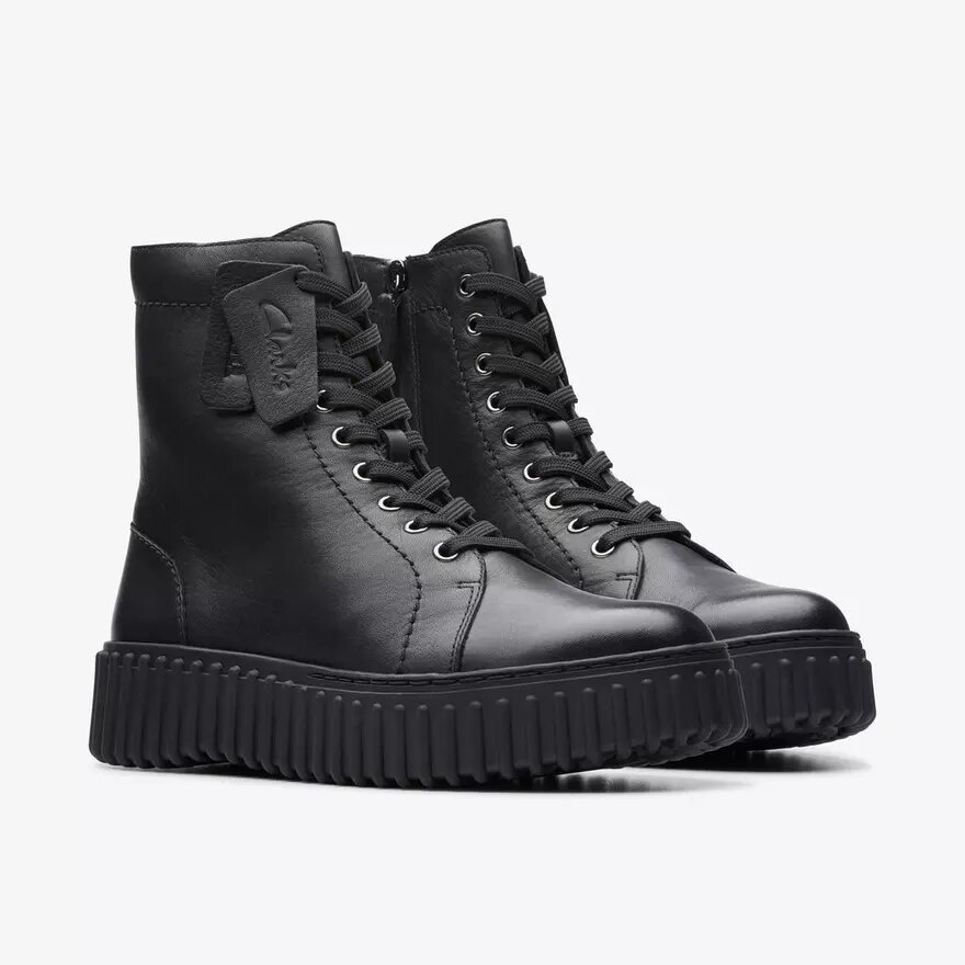 Bottines Torhill Rise en cuir noir pour femme (tailles américaines) Bottines Torhill Rise en cuir noir pour femme (tailles américaines)
