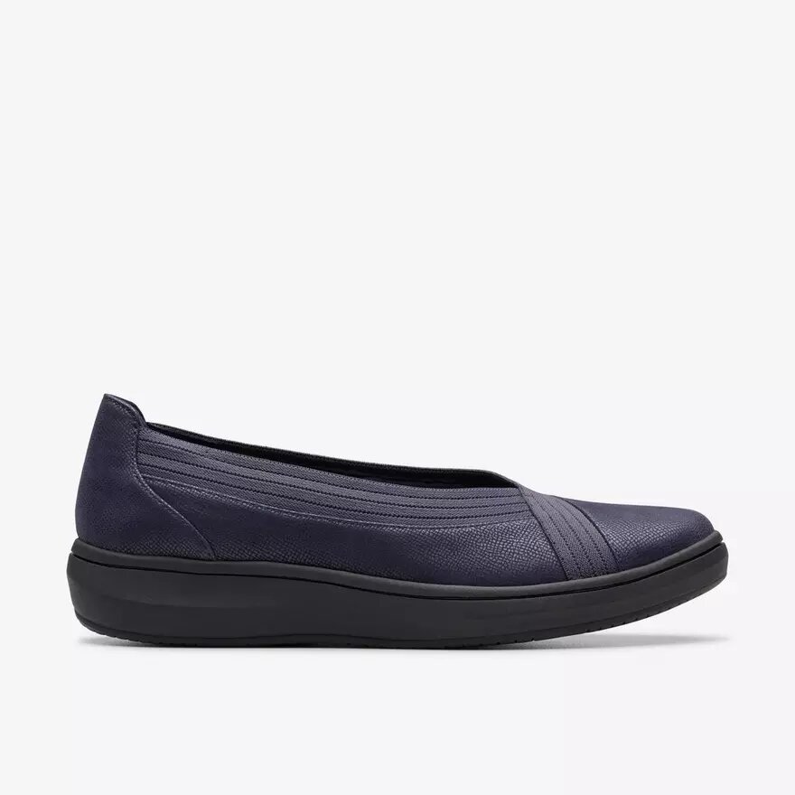 Breezesky Air pour femme, chaussures à enfiler en textile bleu marine Breezesky Air pour femme, chaussures à enfiler en textile bleu marine