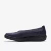 Breezesky Air pour femme, chaussures à enfiler en textile bleu marine Breezesky Air pour femme, chaussures à enfiler en textile bleu marine