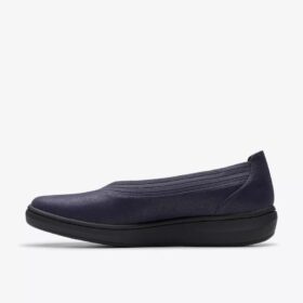 Breezesky Air pour femme, chaussures à enfiler en textile bleu marine