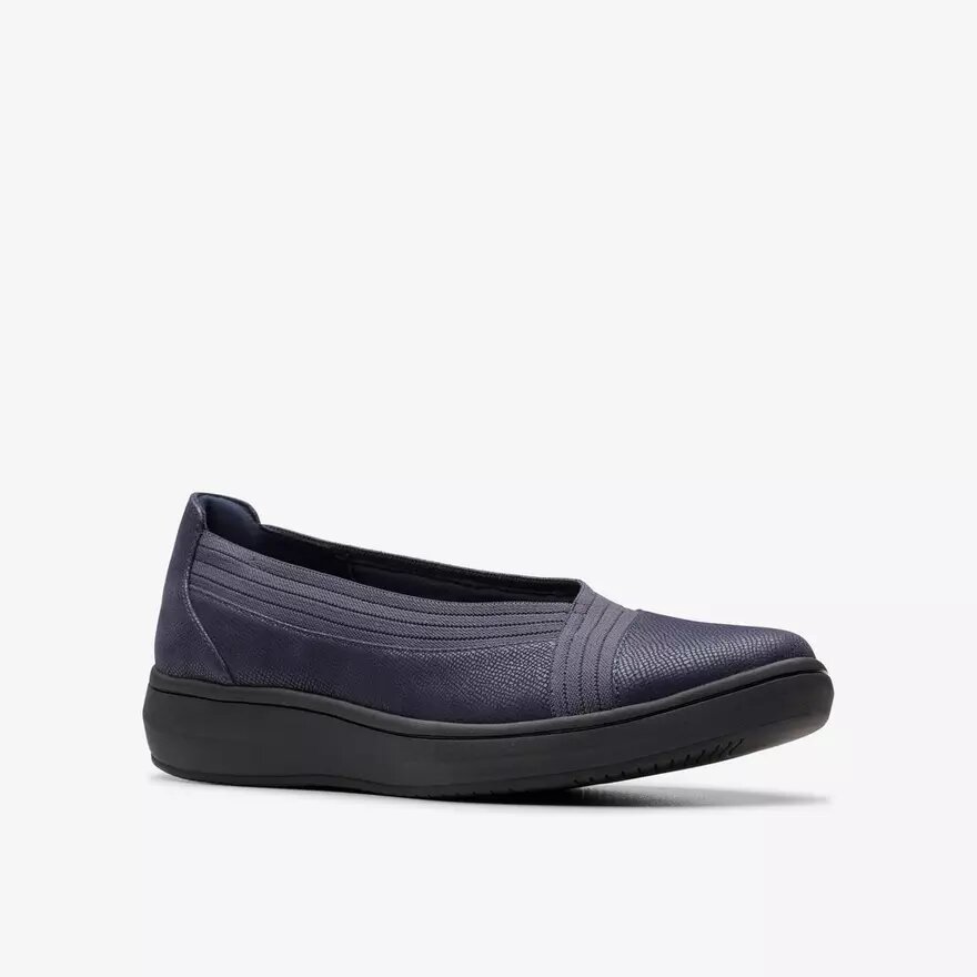 Breezesky Air pour femme, chaussures à enfiler en textile bleu marine Breezesky Air pour femme, chaussures à enfiler en textile bleu marine