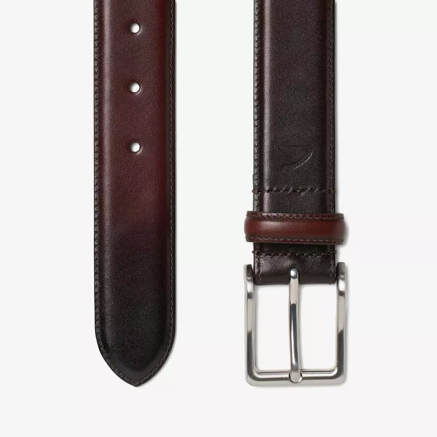 Ceinture habillée pour homme, finition brossée, US Ceinture habillée pour homme, finition brossée, US