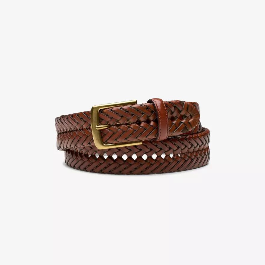 Ceinture tressée en cuir pour homme Ceinture tressée en cuir pour homme