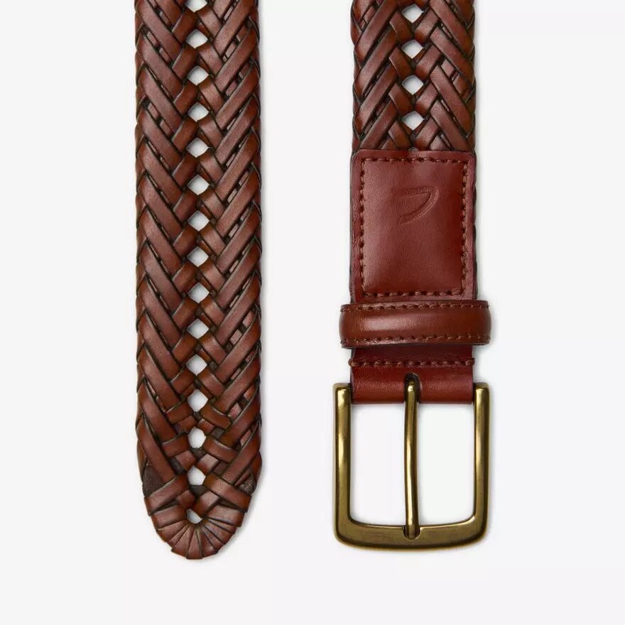 Ceinture tressée en cuir pour homme Ceinture tressée en cuir pour homme
