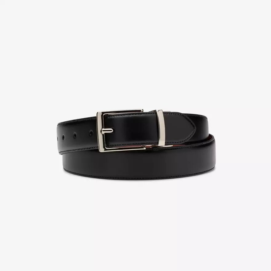 Ceintures réversibles noir/beige pour homme Ceintures réversibles noir/beige pour homme